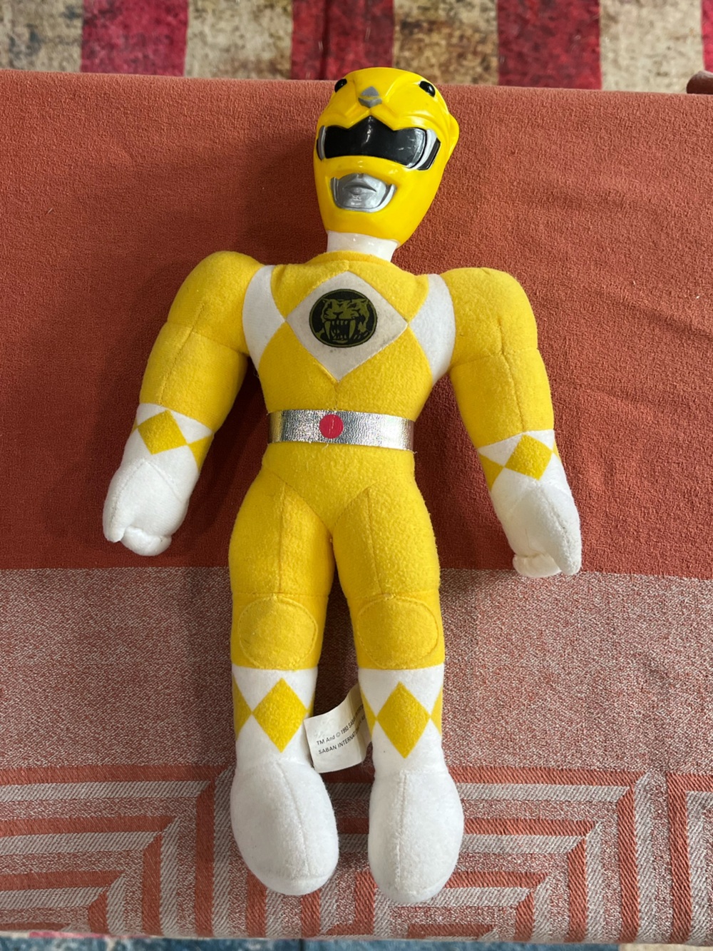 Vintage 1993 Mighty Morphin Power Ranger (Yellow Ranger)